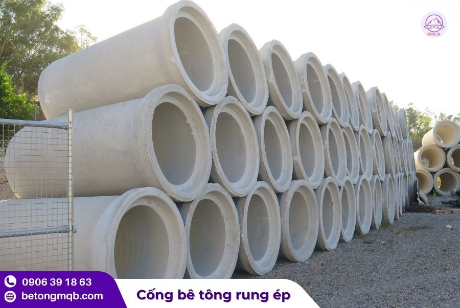 Ống cống bê tông rung ép phù hợp cho những công trình nào? 2 ong cong be tong rung ep gia