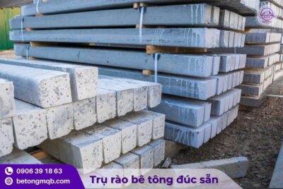 Trụ bê tông tại Tiền Giang