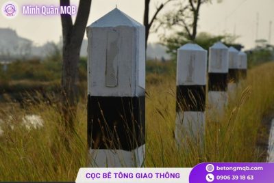 Cọc tiêu bê tông cảnh báo cho đường bộ 8 coc tieu chat luong cho duong bo