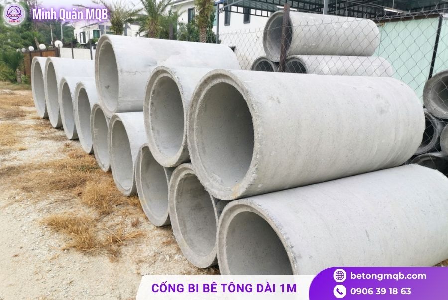 Cống bi 1m chuyên dùng cho công trình thoát nước sinh hoạt 1 cong bi 1m chiu luc