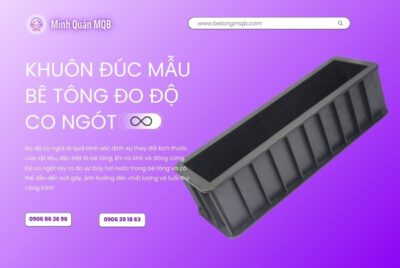 Khuôn đúc mẫu đo độ co ngót