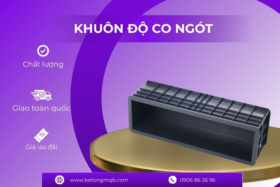 Khuôn đúc mẫu đo độ co ngót bê tông bằng nhựa ABS 2 Khuôn đúc mẫu đo độ co ngót cho phòng thí nghiệm