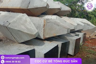 Cọc cừ bê tông đúc sẵn