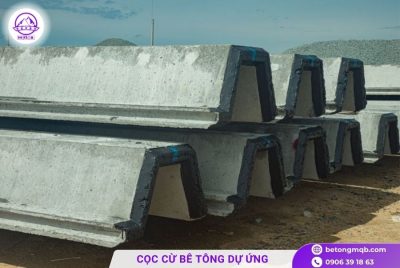 Cọc ván bê tông cốt thép dự ứng lực 6 Cọc ván bê tông dự ứng lực