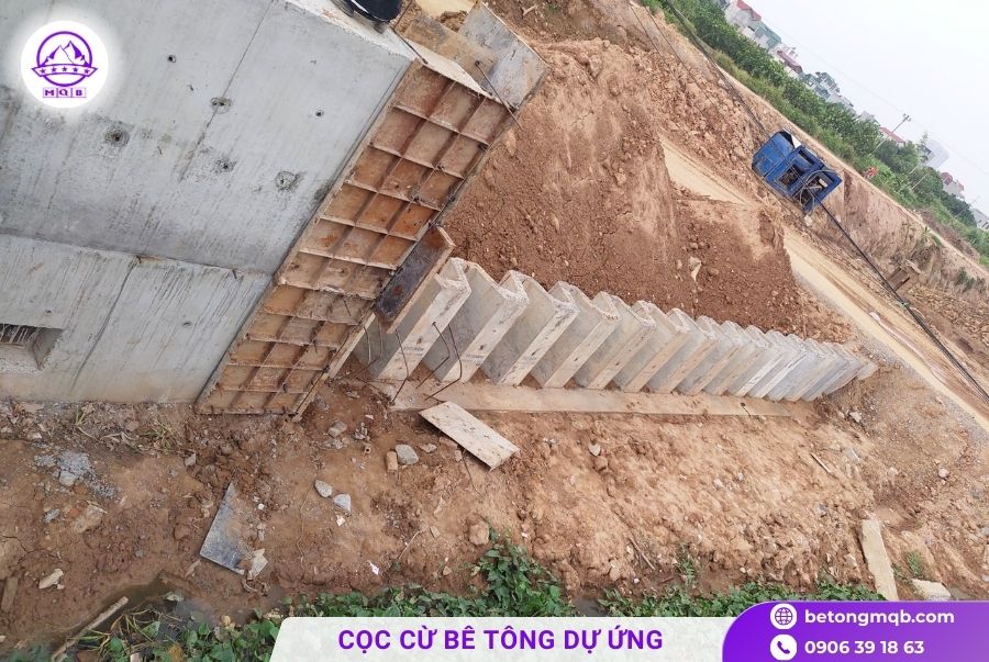 Cọc ván bê tông cốt thép dự ứng lực 3 Cọc ván bê tông chất lượng
