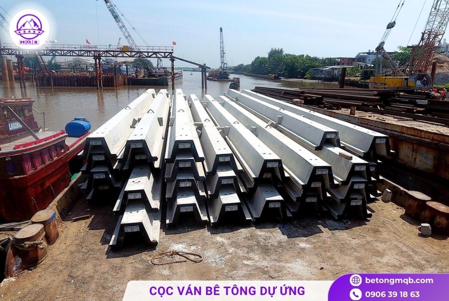 Ứng dụng cọc ván bê tông dự ứng lực trong xây dựng hạ tầng Miền Nam 2 Cọc ván bê tông dự ứng lực chất lượng