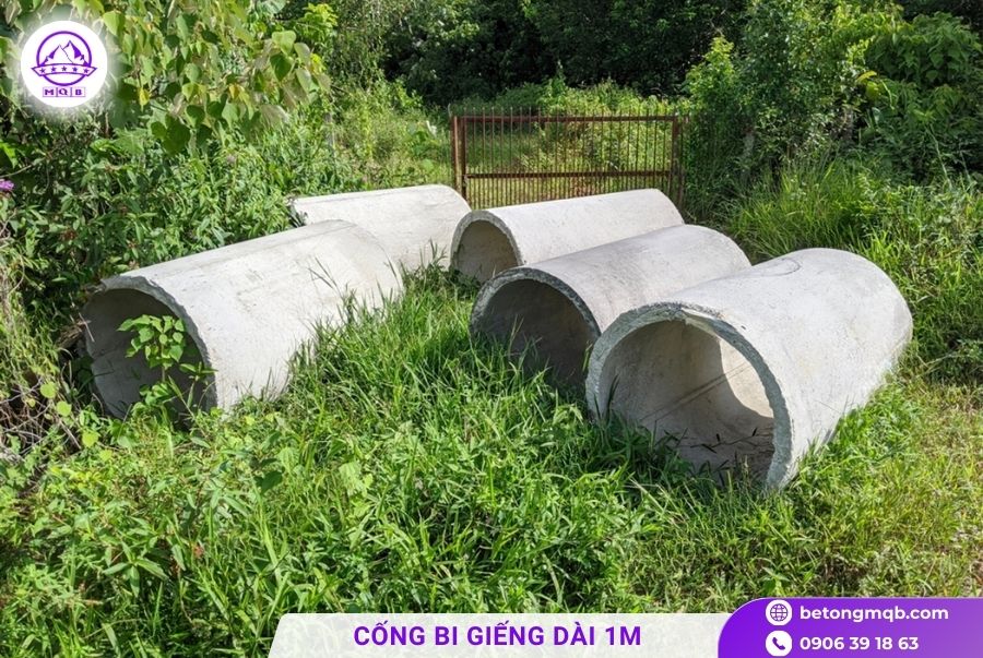 Cống bi giếng 1m bằng bê tông 1 cong bi gieng 1m bang be tong