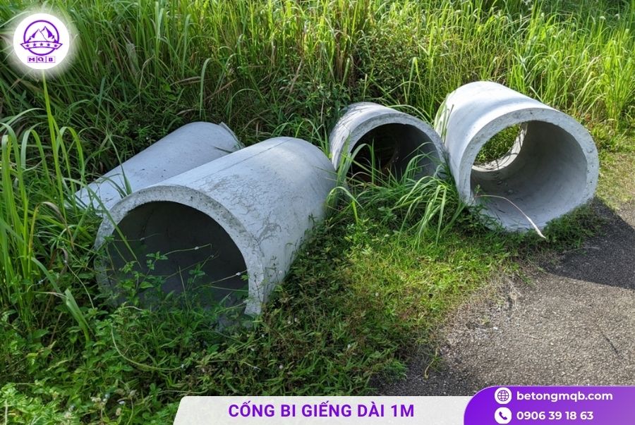 Cống bi giếng 1m bằng bê tông 2 cong bi gieng 1m cao cap