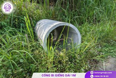 Cống bi giếng 1m bằng bê tông 8 cong bi gieng 1m gia re
