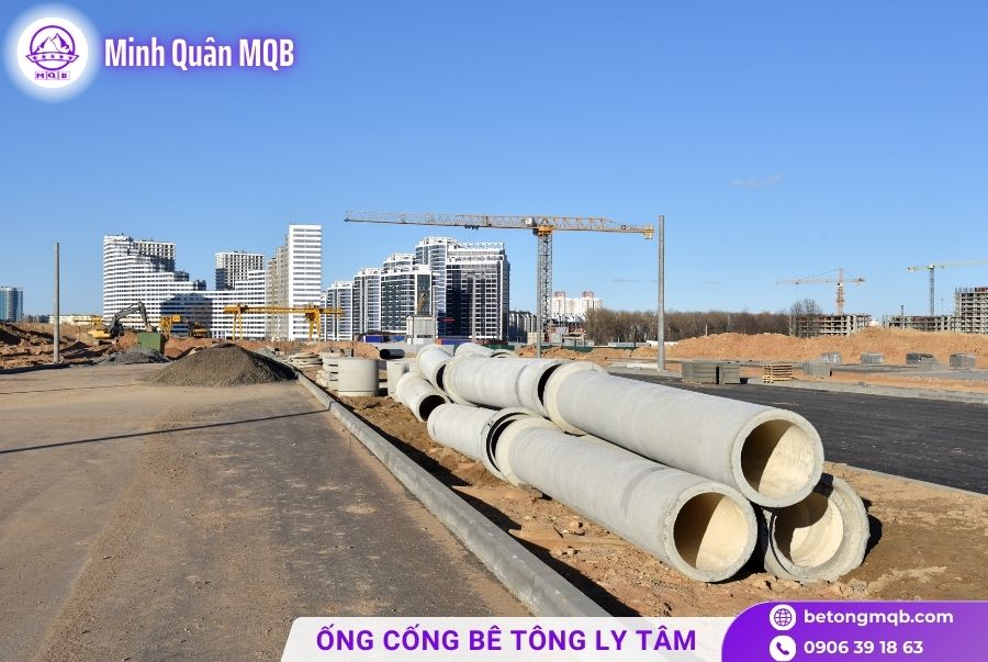 Cống tròn ly tâm chịu lực cao dài 4m 1 Cống tròn ly tâm chịu lực