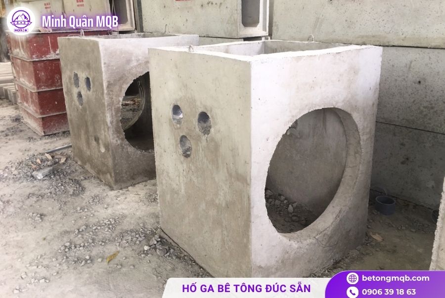 Hố ga bê tông thu nước thải – Giải pháp bền vững cho hạ tầng Miền Nam 2 hố ga bê tông thu nước tại Miền Nam