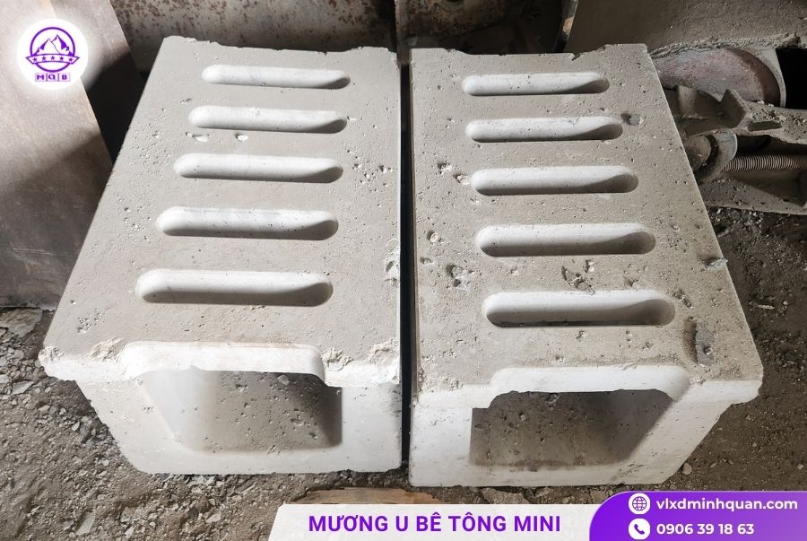 Mương bê tông cỡ nhỏ thoát nước giá rẻ 2 Mương bê tông cỡ nhỏ thoát nước Minh Quân MQB