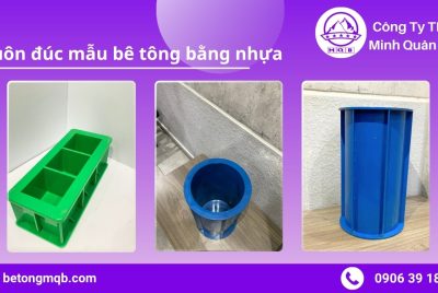Báo giá khuôn đúc mẫu bê tông bằng nhựa