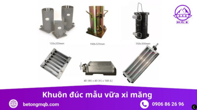 Cách kiểm tra và bảo dưỡng khuôn vữa xi măng 2025 | Bê Tông MQB 2 Bảo dưỡng khuôn vữa xi măng