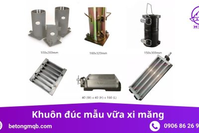 Bảo dưỡng khuôn vữa xi măng