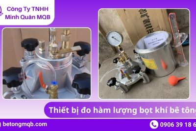 Xác định hàm lượng bọt khí trong bê tông