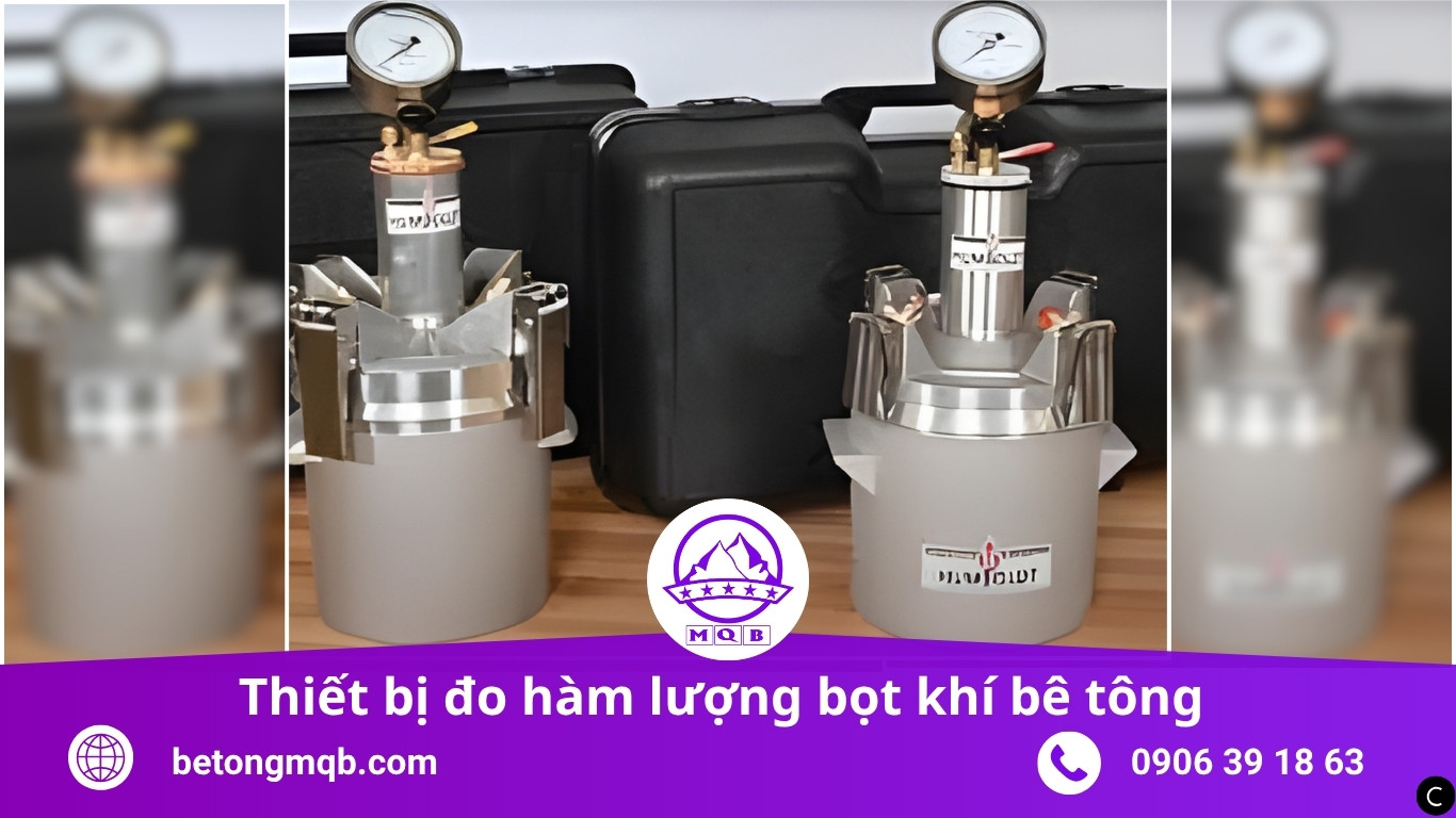 Thiết bị đo hàm lượng bọt khí bê tông HC7