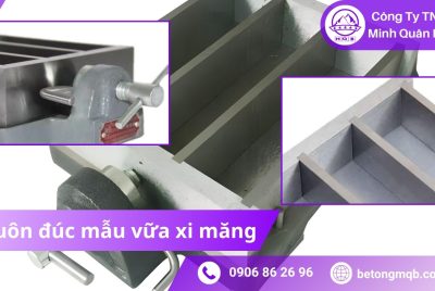 Cấu tạo khuôn đúc mẫu vữa xi măng