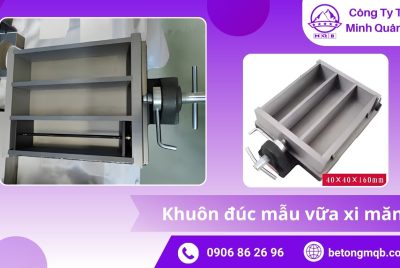 Khuôn đúc mẫu vữa xi măng