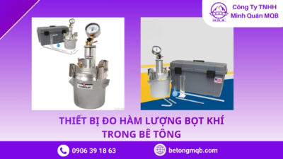 Thiết bị đo hàm lượng bọt khí bê tông HC-7 | Bê Tông MQB 4 Thiết bị đo hàm lượng bọt khí bê tông HC7
