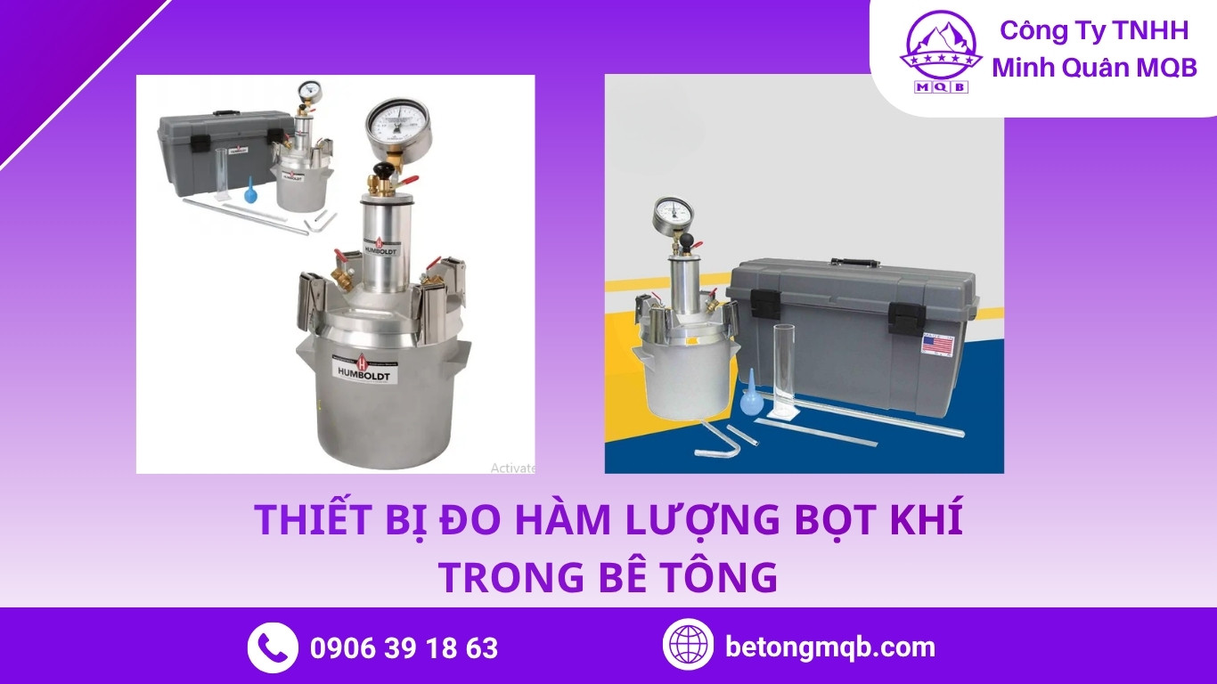 Thiết bị đo hàm lượng bọt khí bê tông HC7