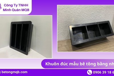 Báo giá khuôn đúc mẫu bê tông bằng nhựa mới nhất 2025 | Bê tông MQB 8 Dây chuyền khuôn đúc mẫu bê tông bằng nhựa