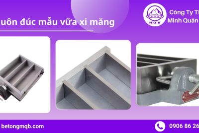 Bảo dưỡng khuôn vữa xi măng