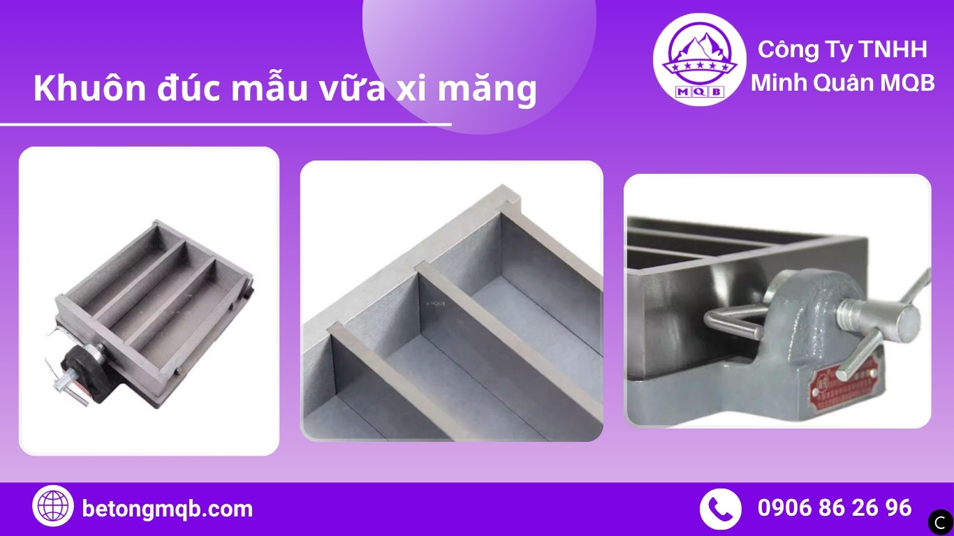 Cách kiểm tra và bảo dưỡng khuôn vữa xi măng 2025 | Bê Tông MQB 8 Bảo dưỡng khuôn vữa xi măng