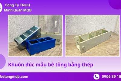 Khuôn đúc mẫu bê tông bằng thép 2025