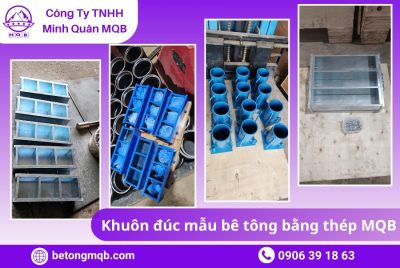 Khuôn đúc mẫu bê tông bằng thép MQB