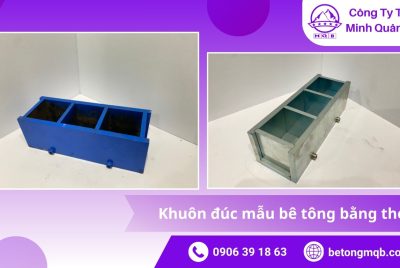 Khuôn đúc mẫu bê tông bằng thép 2025