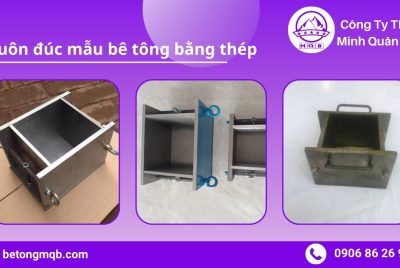 Khuôn đúc mẫu bê tông bằng thép