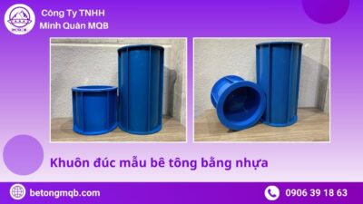Kích thước khuôn đúc mẫu bê tông bằng nhựa