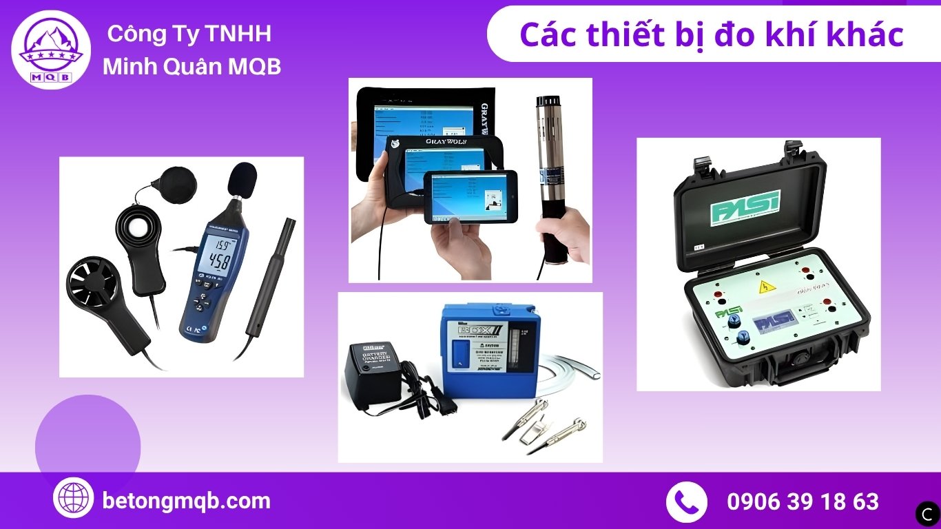 Một số thiết bị đo khí khác
