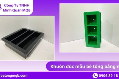Hướng dẫn sử dụng khuôn đúc mẫu bê tông bằng nhựa (TCVN 3118) | Bê tông MQB 9 Tháo vệ sinh khuôn đúc mẫu bê tông bằng nhựa