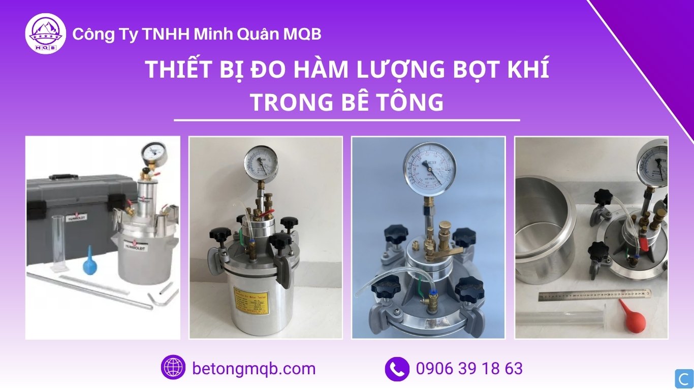 Thiết bị đo hàm lượng bọt khí bê tông HC7