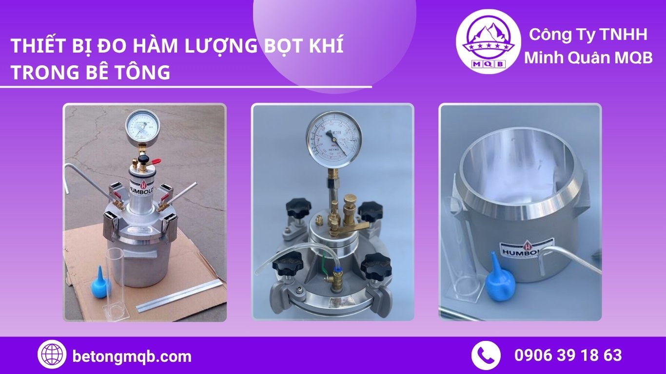 Thiết bị đo hàm lượng bọt khí bê tông HC7