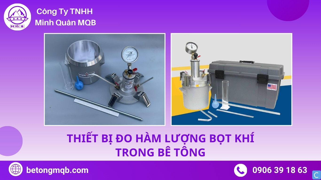 Thiết bị đo hàm lượng bọt khí bê tông HC7