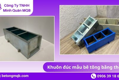 Thông số kĩ thuật khuôn đúc mẫu bê tông bằng thép