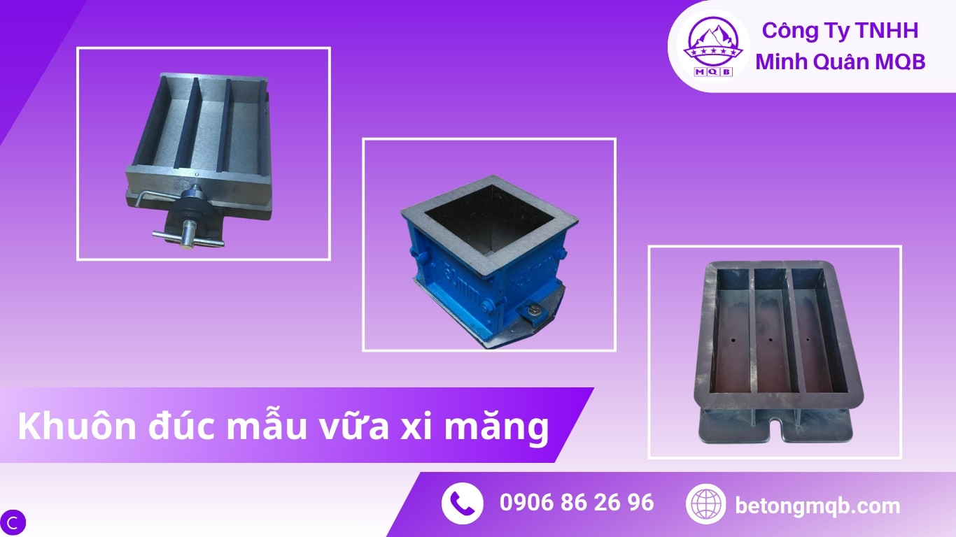 Bảo dưỡng khuôn vữa xi măng
