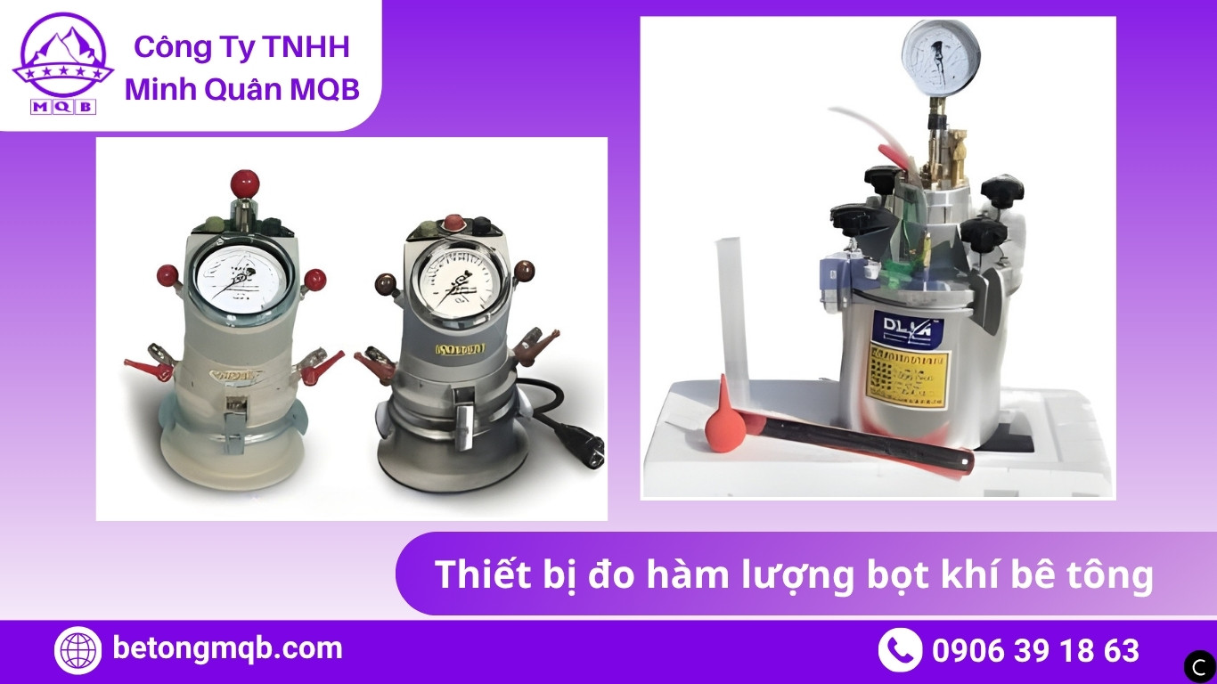 Thiết bị đo hàm lượng bọt khí bê tông HC7