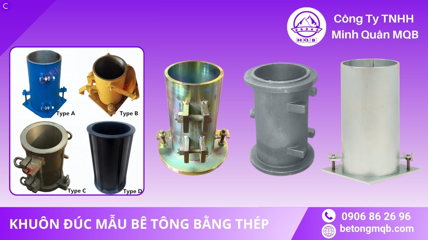 Bảo dưỡng khuôn đúc mẫu bê tông