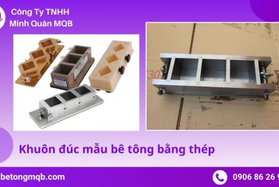 Khuôn đúc mẫu bê tông bằng thép