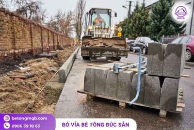 Bó vỉa bê tông tại TPHCM mới