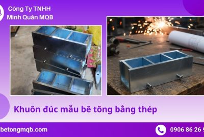 Hướng dẫn sử dụng khuôn đúc mẫu bê tông bằng thép TCVN 3118 | Bê Tông MQB 7 Hướng dẫn sử dụng khuôn đúc mẫu bê tông bằng thép