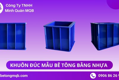 Mua khuôn nhựa đúc mẫu bê tông