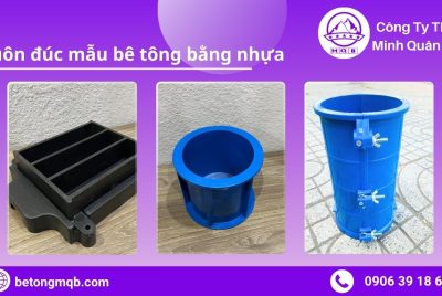Hướng dẫn sử dụng khuôn đúc mẫu bê tông bằng nhựa (TCVN 3118) | Bê tông MQB 7 Chuẩn bị khuôn đúc mẫu bê tông