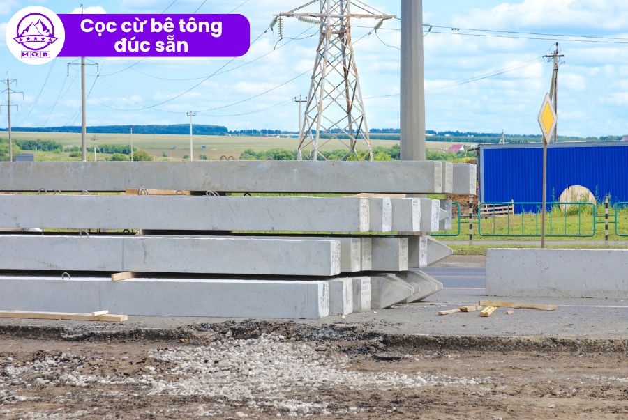 Cọc bê tông đúc sẵn