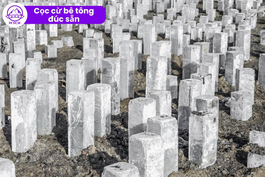 Cọc bê tông từ Minh Quân MQB