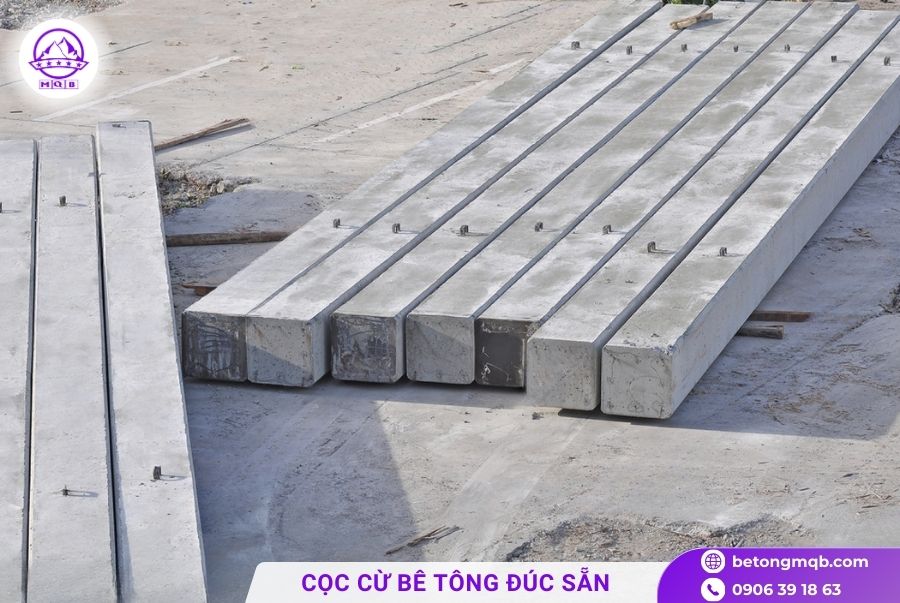 Cọc cừ bê tông tại Cần Giờ giá rẻ